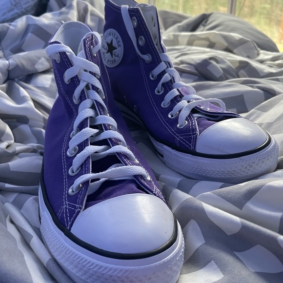 Purple platform Converse - Picture 1 of 3